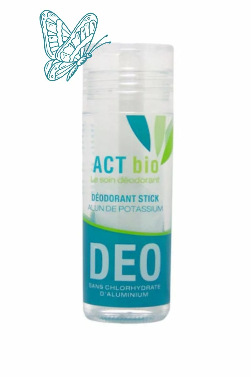 déodorant stick sans chlorhydrate d'aluminium ACT bio