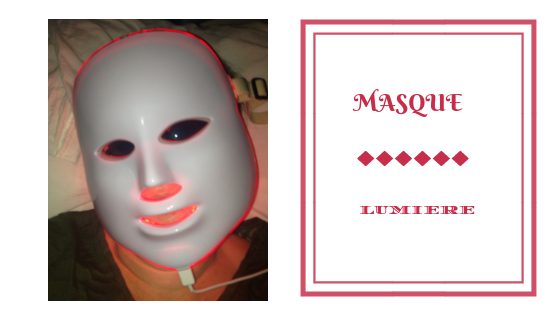 photomodulation masque lumiere frivole et futile