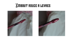 embout rouge à lèvres martine cosmetic