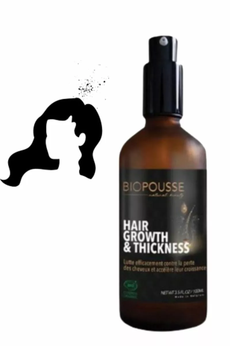 test et avis sur le spray hair growth & thickness de biopousse lutte efficacement sur la perte de cheveux et accélère leur croissance