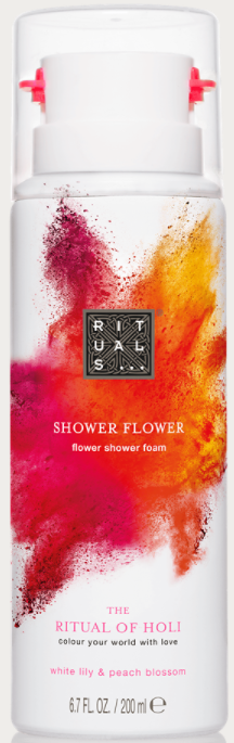 shower flower holi