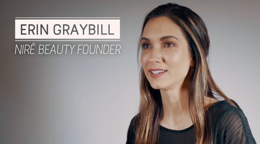 erin Graybill fondatrice de la marque niré beauty