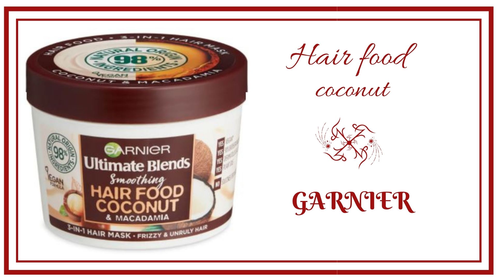 Hair food coconut