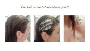 hair food coconut et macadamia fructis 